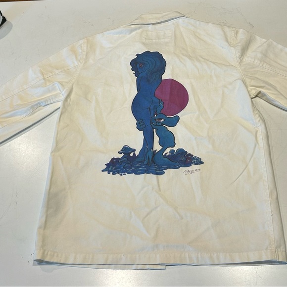 Hug x Bode White canvas jacket - Picture 11 of 14